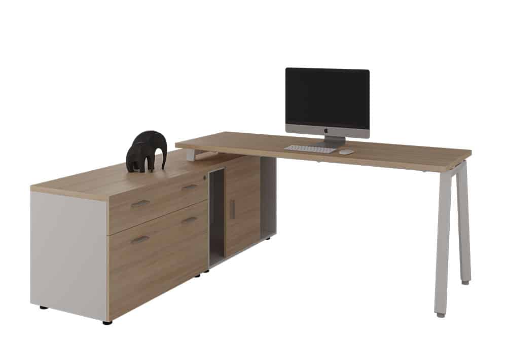 Modular Alpha Con Credenza Lateral - Imagen 2