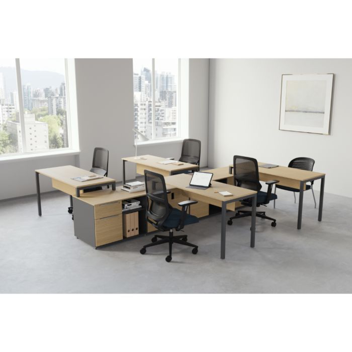 Trazzo Escritorio Modular Trazzo - Muebles para oficina, negocio y hogar