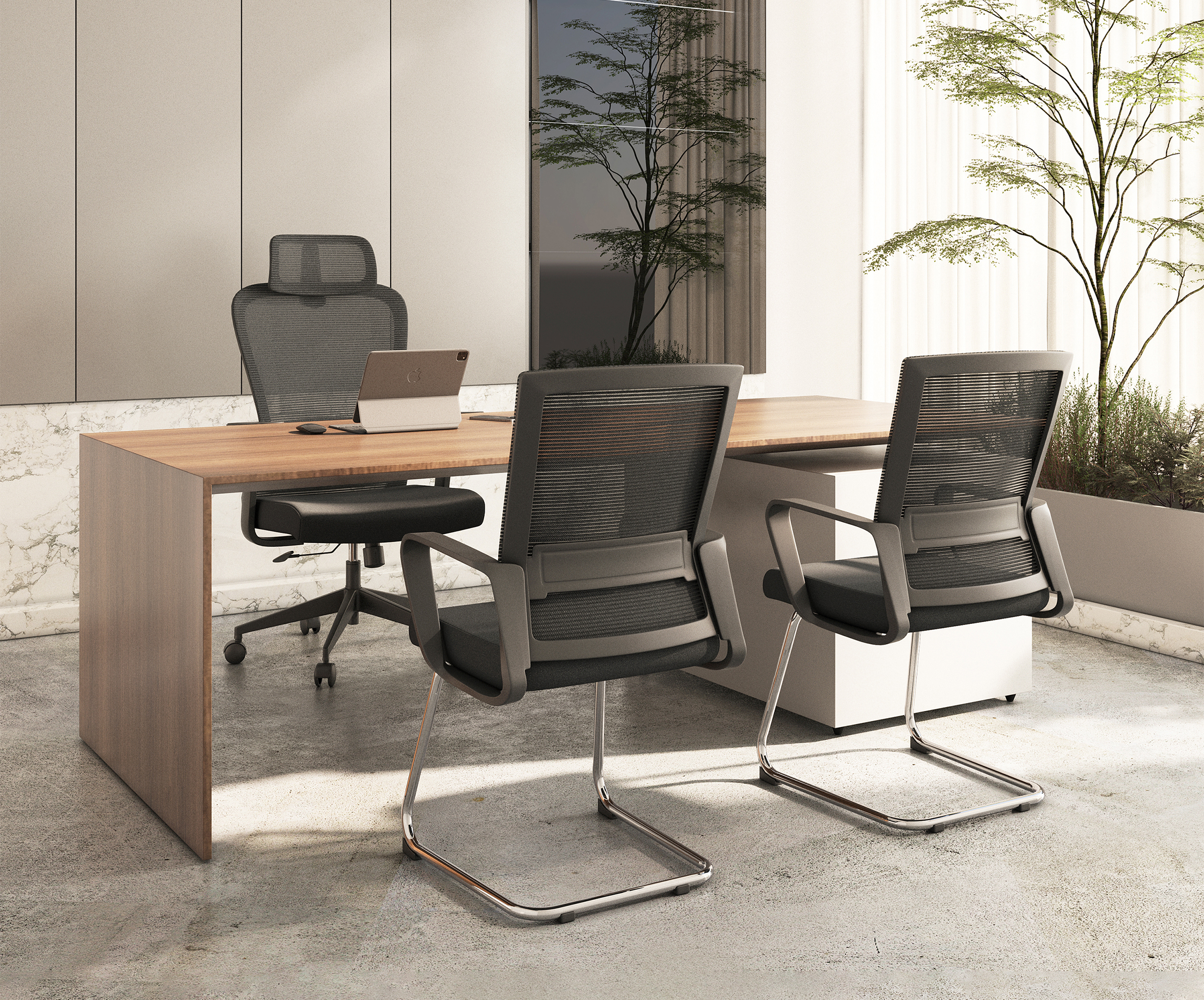 Silla de Visita OHV-94 Plus Cr - Imagen 2